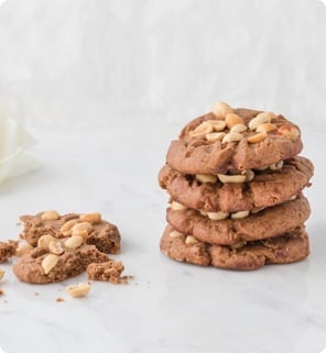 peanut butter protein cookies